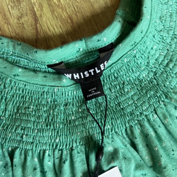 NWT Whistles Scattered Bloom Blade Top XS - Picture 3 of 5